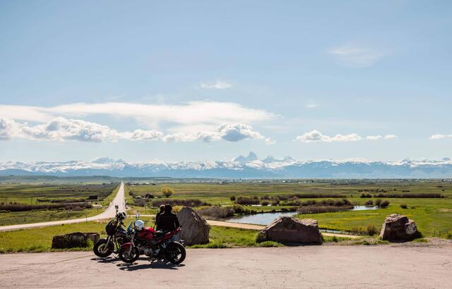 The Teton Scenic Byway through Teton Valley